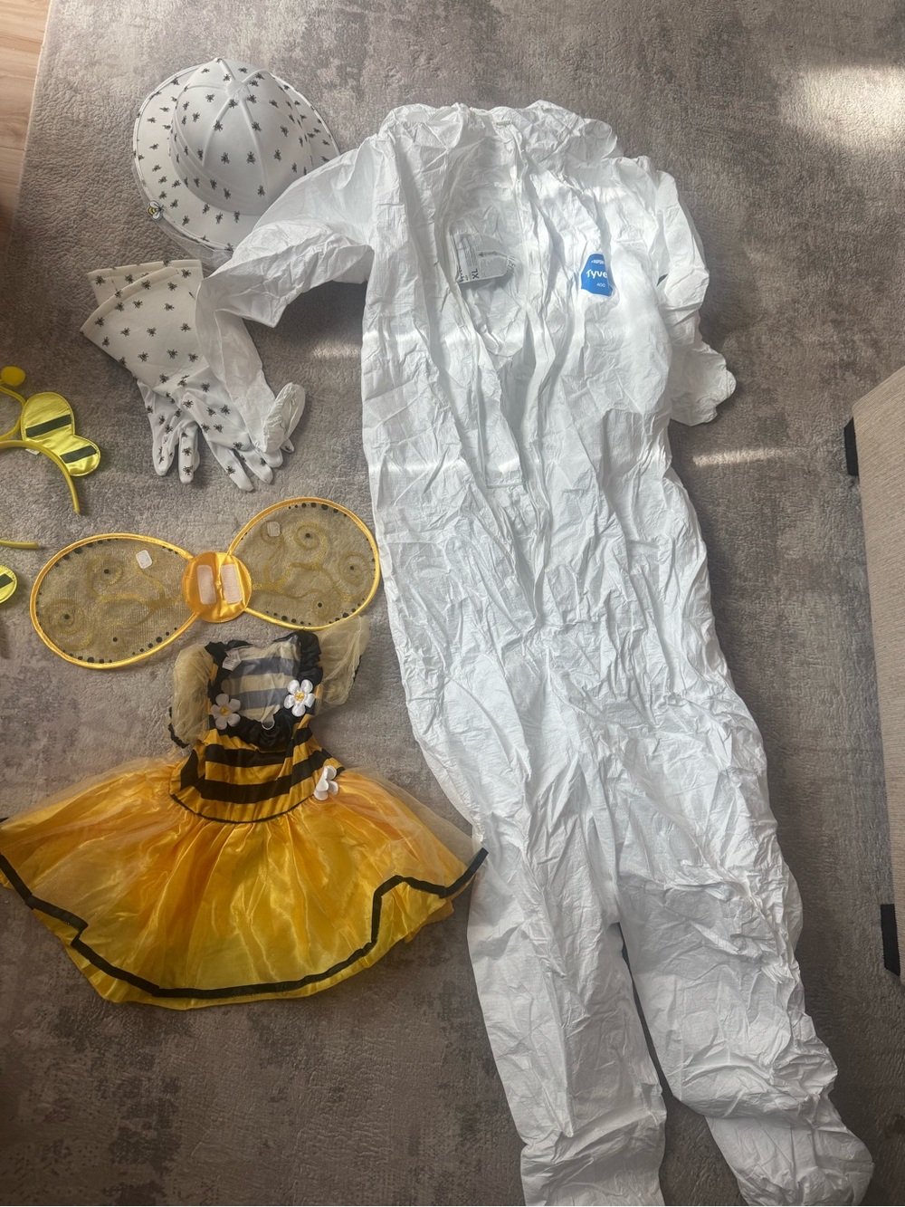 Beekeeper and be costume parent and me